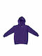 SG Παιδικό Φούτερ με Κουκούλα και Τσέπες Μωβ Hooded Sweatshirt SG27K