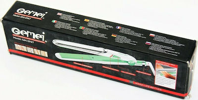 Gemei CA-GM-2967 Hair Straightener with Ceramic Plates