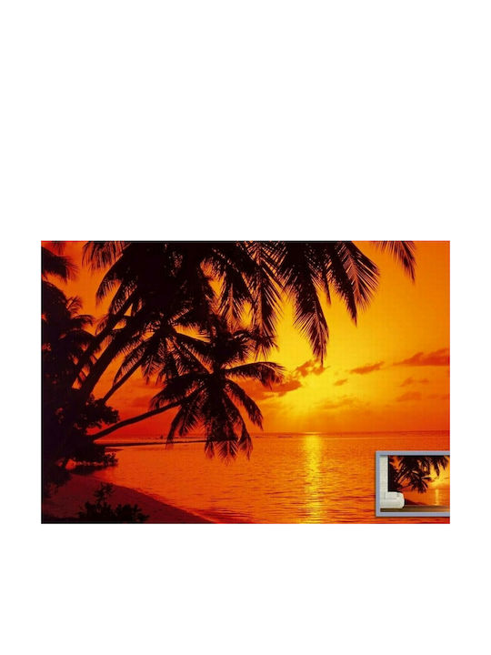 Wallpaper Wallpaper Tropical Sunset Closeup 366x254cm