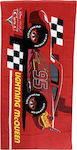 Solart Cars Kids Beach Towel Red Disney Cars 140x70cm