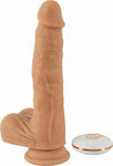 You2Toys Natural Thrusting Vibe Реалистичен Вибратор с Дистанционно Управление 21см 05974570000 Плът