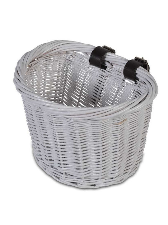 Byox 108289 Bicycle Basket White