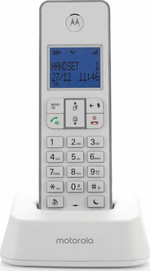 Motorola IT.5.1X Cordless Phone with Greek Menu White