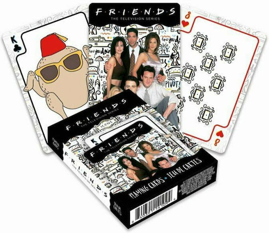 Aquarius Friends Playing Icons Collectible Playing Cards Laminated for Poker