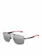 Porsche Design Men's Sunglasses with Black Metal Frame and Gray Lens P8919 A