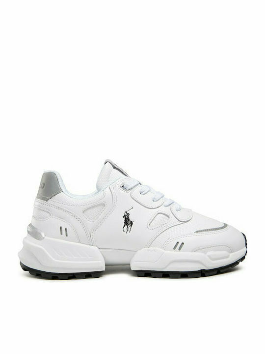 Ralph Lauren Jogger Ανδρικά Sneakers Λευκά