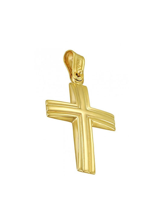 Gold Cross ST24863F 9 Carat gold cross