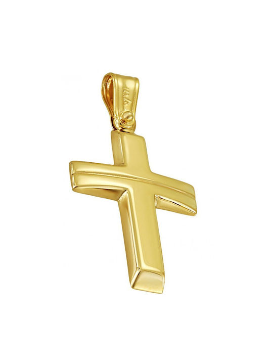 Gold Cross ST25401F 14 Carat gold cross