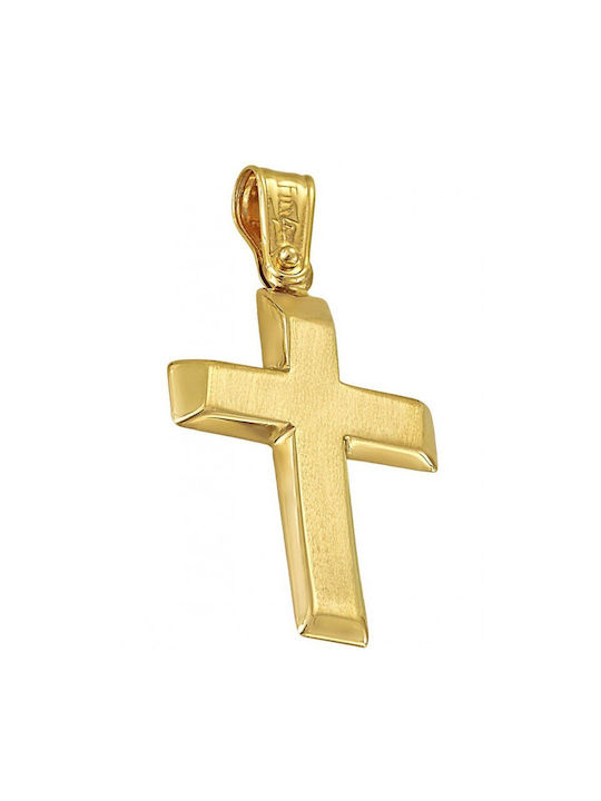 Gold Cross ST25404F 14 Carat gold cross