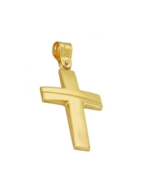 Gold Cross ST25405F 14 Carat gold cross