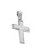 Cross in white gold ST26537F 9 Carat