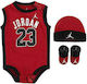 Jordan Jordan 23 Set Baby Unterwäsche Strampler Ärmellos Rot