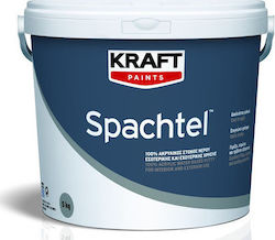 Kraft Spachtel Στόκος Γενικής Χρήσης Έτοιμος / Ακρυλικός / Νερού Σπατουλαρίσματος Λευκός 800gr