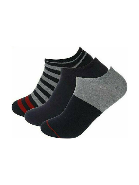 John Frank Men's Patterned Socks Multicolour 3Pack