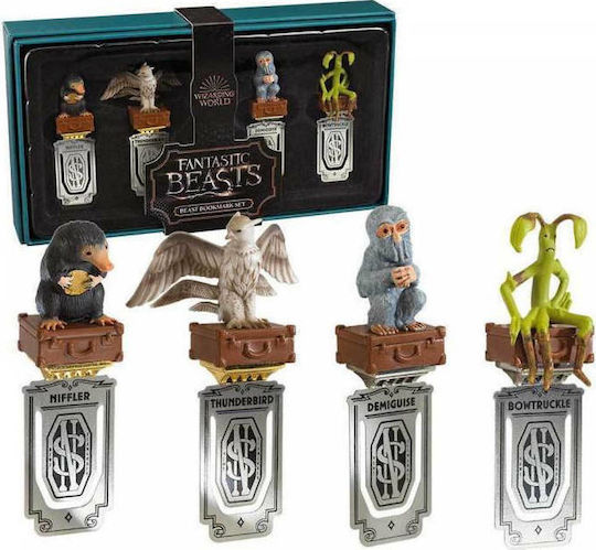 The Noble Collection Fantastic Beasts Simple Bookmarks 4pcs