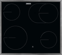 Zanussi ZHDN670X Κεραμική Εστία μη Αυτόνομη 57.6x50.6εκ.