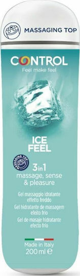 Control Feel Make Feel Gel 3 In 1 Massage Gel with Scent Ice Feel 200ml