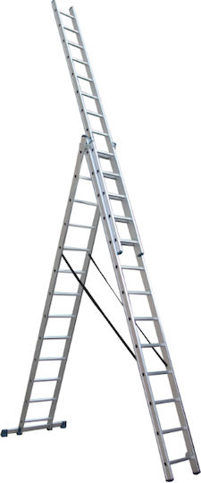 Bormann Pro BHL5100 Τριπλή Σκάλα Αλουμινίου 3x11