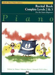 Alfred Music Publishing Basic Piano Library-Complete Recital Book Μέθοδος Εκμάθησης για Πιάνο Level 2 & 3