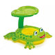 Baby-Safe Swimming Aid Swimtrainer with Sunshade for 1-3 years Green Frog