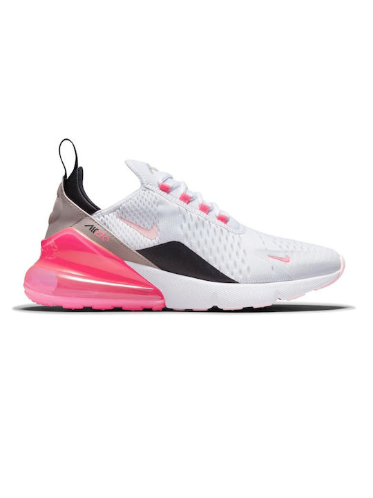 Nike Air Max 270 Γυναικεία Sneakers White / Light Pink / Black