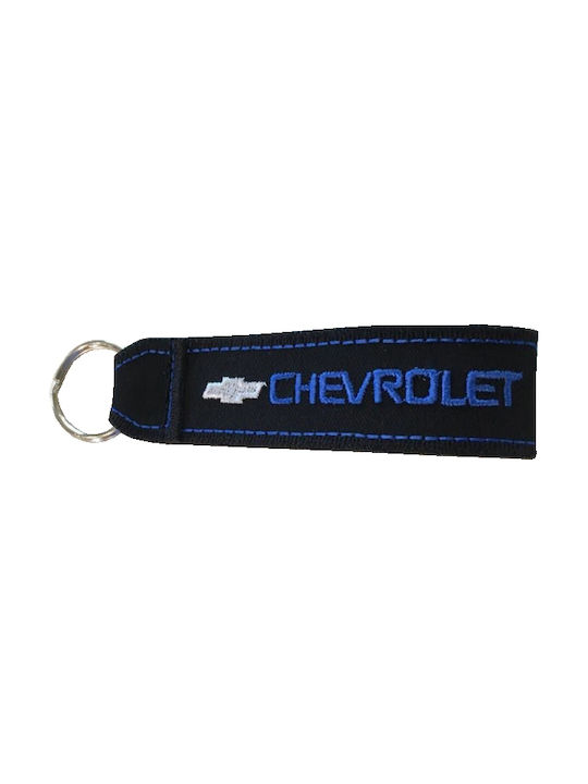 Auto Gs Handgefertigt Schlüsselanhänger Chevrolet Stoff Schwarz