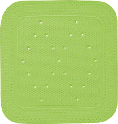 Kleine Wolke Calypso Shower Mat with Suction Cups Green 55x55cm