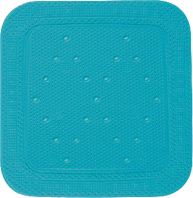 Kleine Wolke Calypso Shower Mat with Suction Cups Turquoise 55x55cm