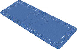 Kleine Wolke Foot Bathtub Mat Blue 36x72cm