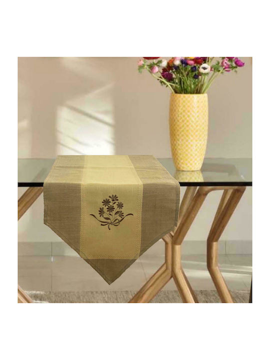 Linea Home Läufer Leinen Daisy Ladi 40x180cm