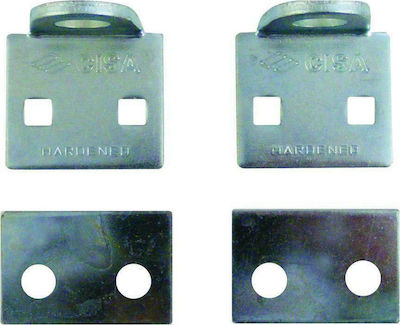 Cisa Lock base for Padlock Silver