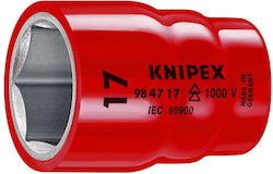 Knipex Καρυδάκι Εξάγωνο με Καρέ Υποδοχής 1/2" Διάμετρος 14mm