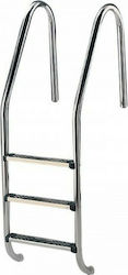 Kripsol Stainless Steel Pool Ladder Standard with 2 Side Steps 69.6x50cm