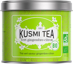 Kusmi Tea Organic Green Tea Ginger & Lemon 100gr