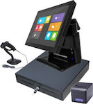 Elzab Sistem POS All-In-One Desktop Alfa cu Ecran 15.4"