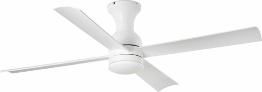 Faro Barcelona Fraser Led 33756 Ceiling Fan 120cm with Light White