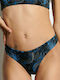 Blu4u Dragon Solids Bikini Brasilien Blau