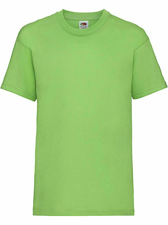 Fruit of the Loom Kinder-T-Shirt Lime Green