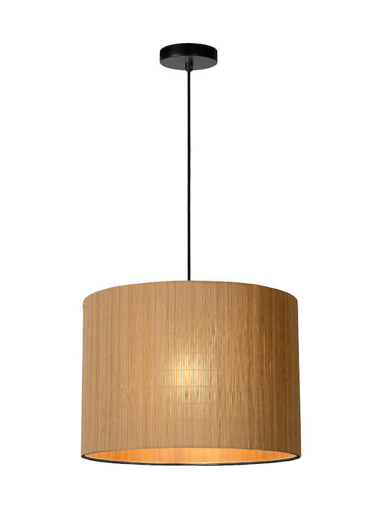 Lucide Lightning Magius Pendant Light Single-Light for Socket E27 Beige