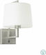 Faro Barcelona Modern Lamp Wall with Socket E27 and Switch White 19x17.6cm
