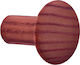 Inofix Wooden Red Wall Hanger 4x4.5x4cm