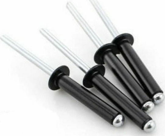 Fisco Πριτσίνια Aluminium M4x12mm 100Stück