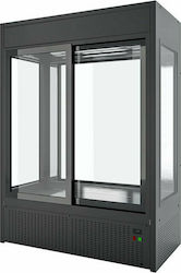 Domi Βιτρίνα Κρεοπωλείου Άτλας 160 Υ215xΠ160xΒ77cm