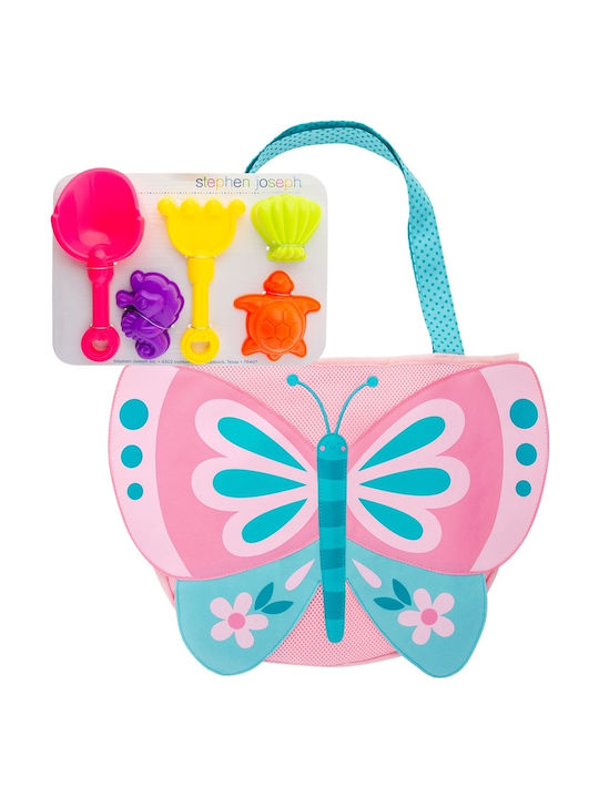 Stephen Joseph Butterfly Kinder Rucksack Strandtasche Rosa 32cmx4cmx35cmcm