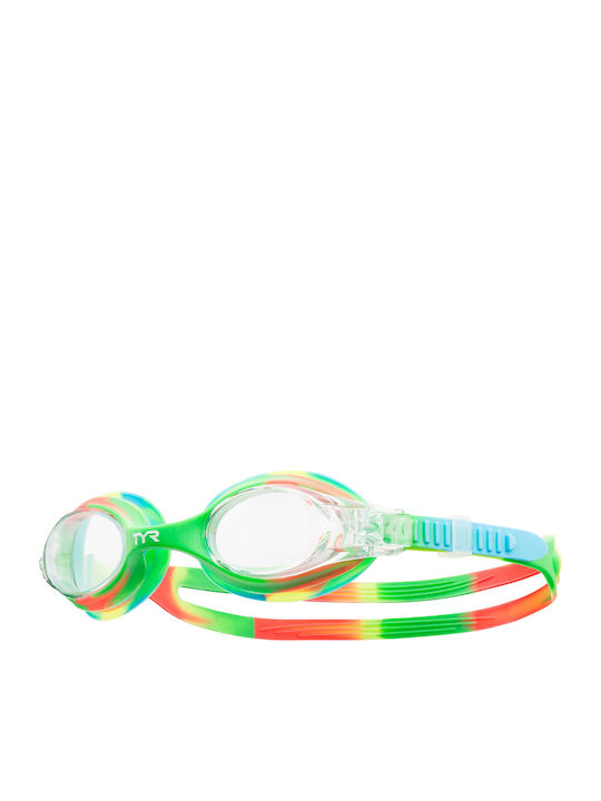 Tyr Swimple Tie Dye Γυαλιά Κολύμβησης Παιδικά Πολύχρωμα