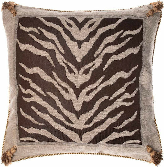 Silk Fashion Διακοσμητική Μαξιλαροθήκη 306 Ivory 45x45εκ.