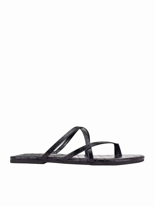 Nine West Brice3 Γυναικεία Σανδάλια Μαύρα