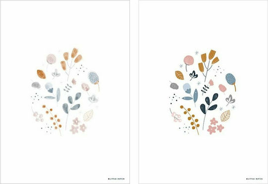 Little Dutch Afiș pentru Copii A3 Spring Flowers 42x29.7buc