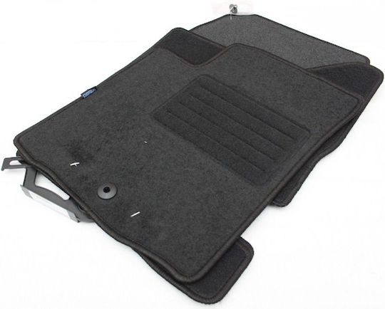 Petex Set of Front and Rear Mats 4pcs for Suzuki Grand Vitara 1998-2005 Black