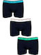 Herren Boxershorts Blue 3Packung
